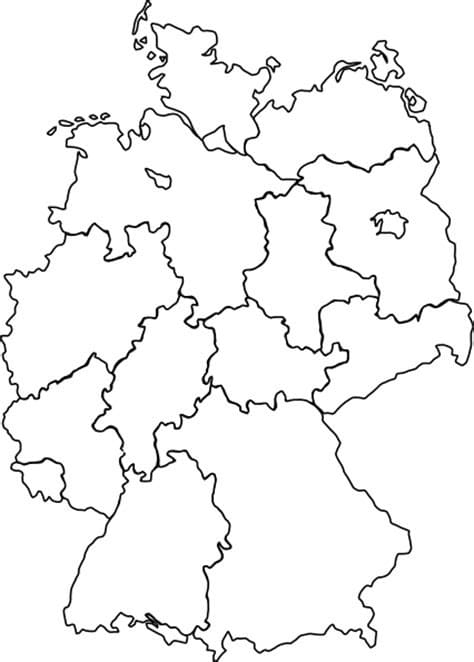 Free Printable Germany Map Coloring Page Download Print Or Color 