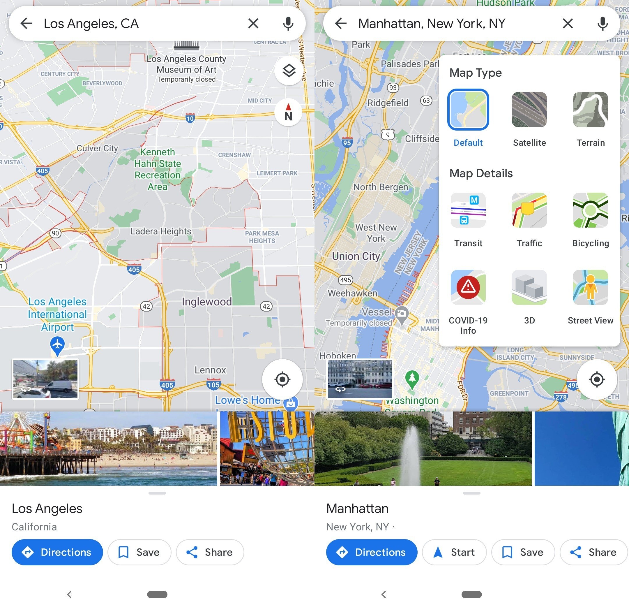 Google Maps Review PCMag