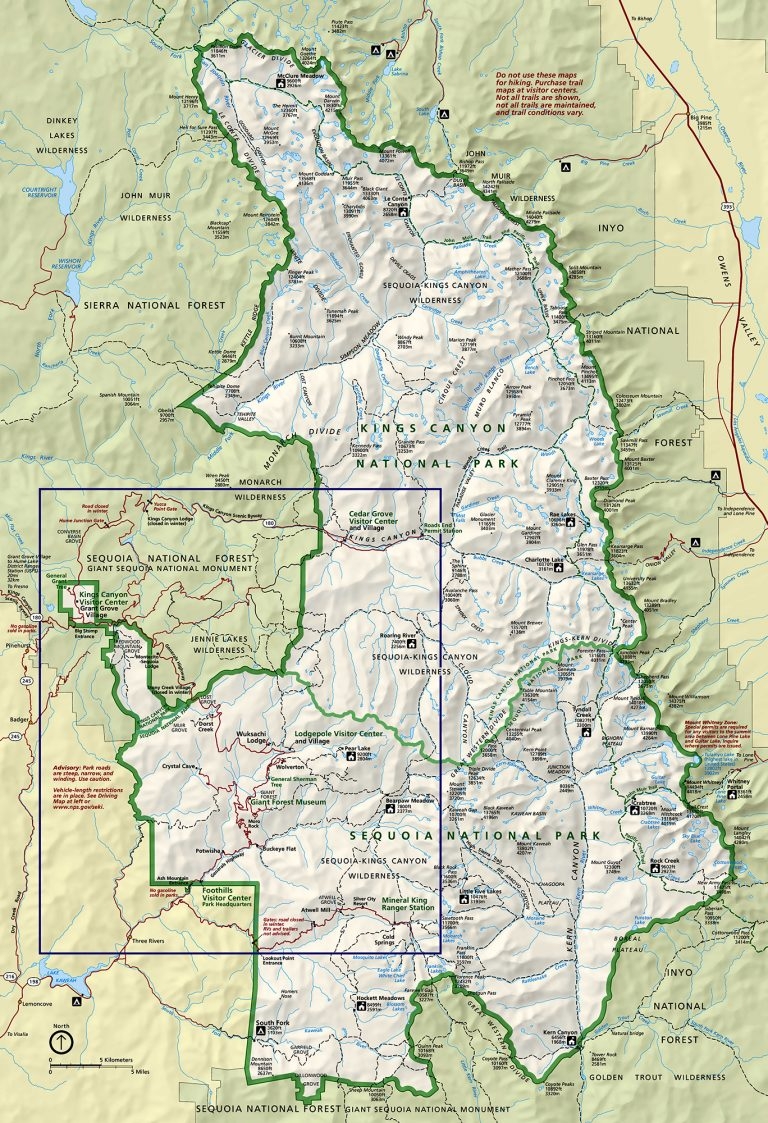 Map Of Sequoia Park JunkiePark Junkie
