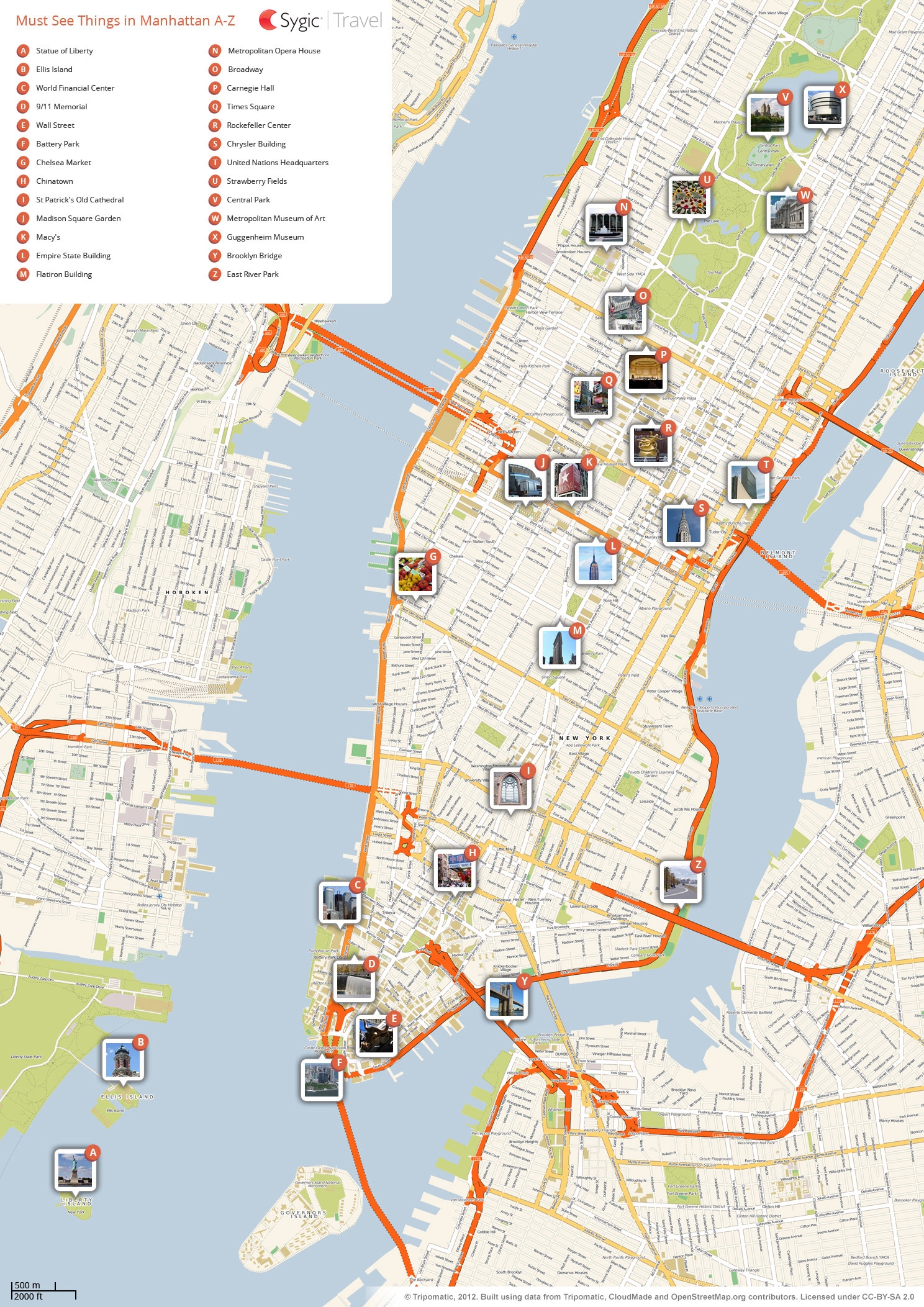 Nyc Tourist Map Printable: Your Ultimate Guide to Exploring New York ...