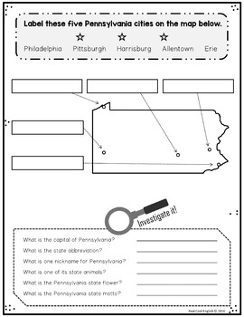 Pennsylvania Research Project U S State Research With Paperless Option