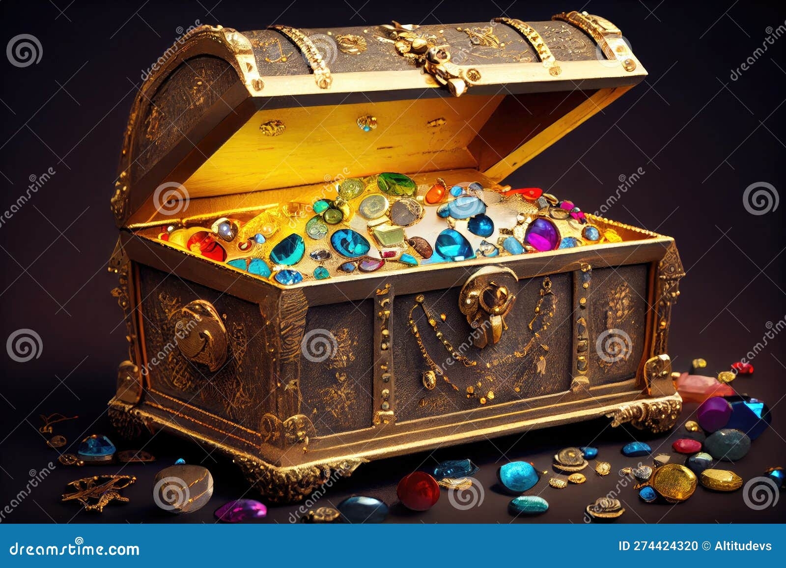 Pirate Chest Gold