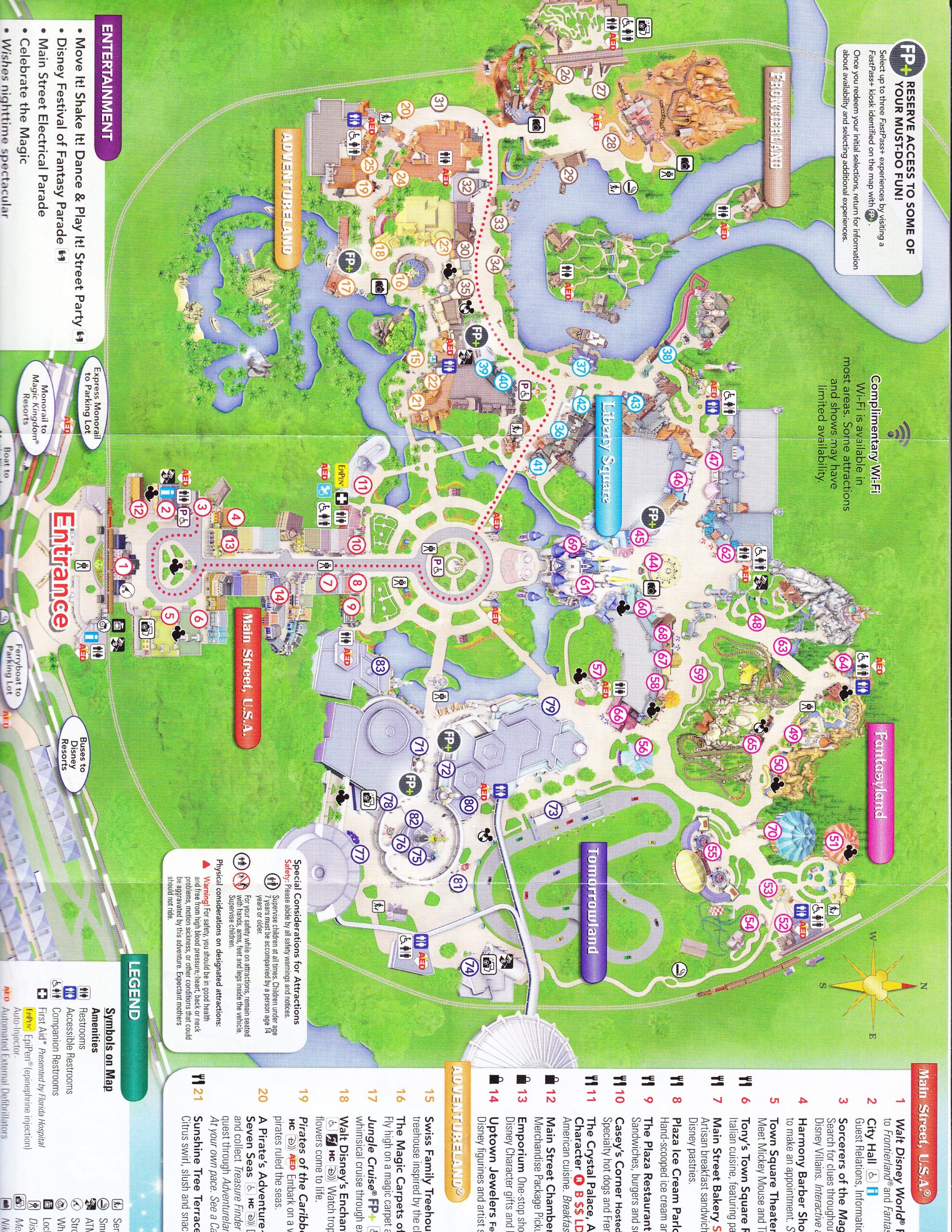 Printable Maps Of Disney World Printable World Holiday