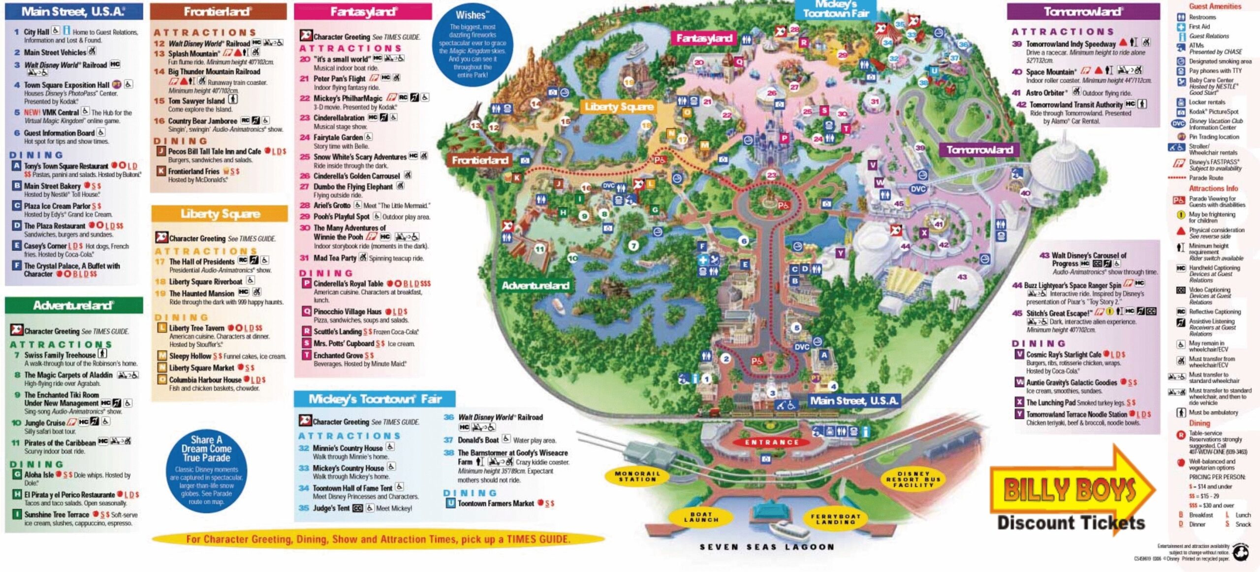 Printable Maps Of Disney World