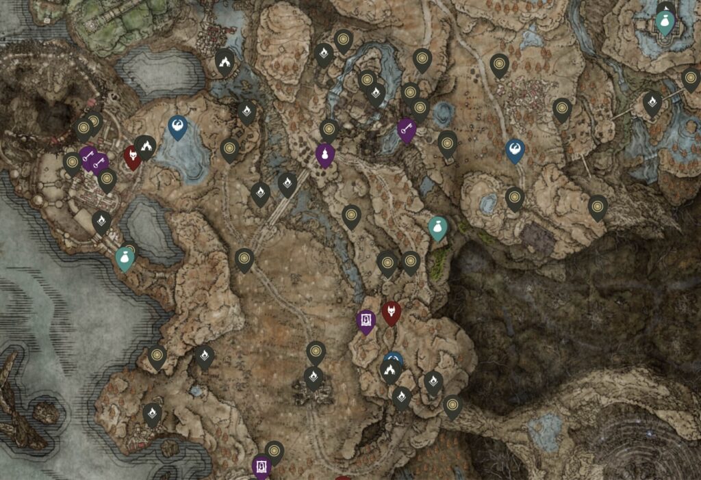 Elden Ring Map Printable: Unlock the Secrets of the Game World map