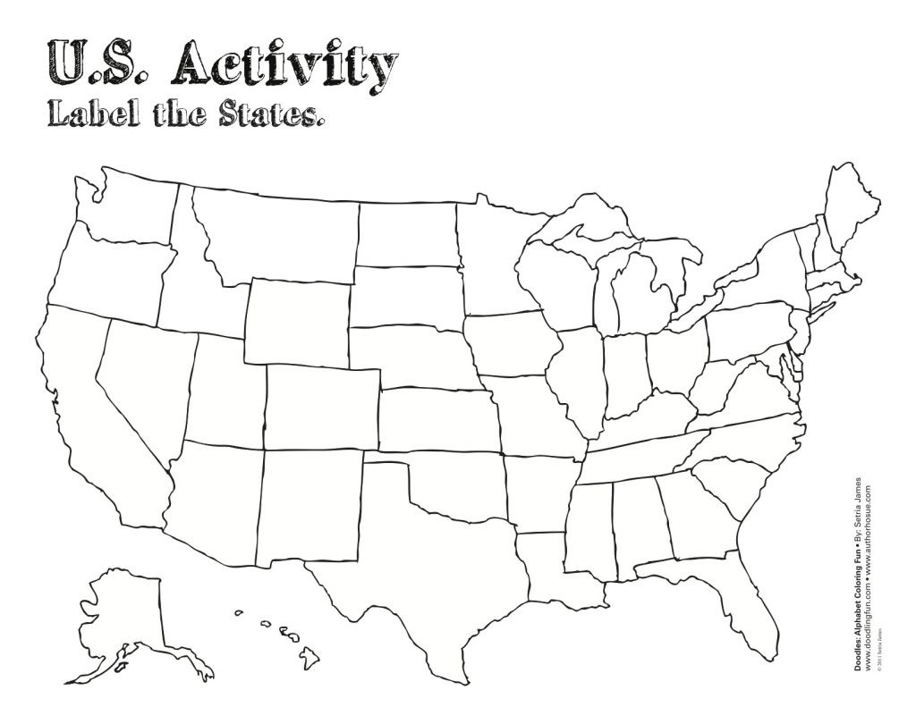 United States Outline Map Free Printable Free Templates Printable